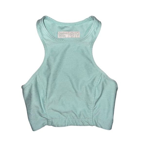 Outdoor Voices Athena Crop Top Mint Green Size S - Picture 1 of 7
